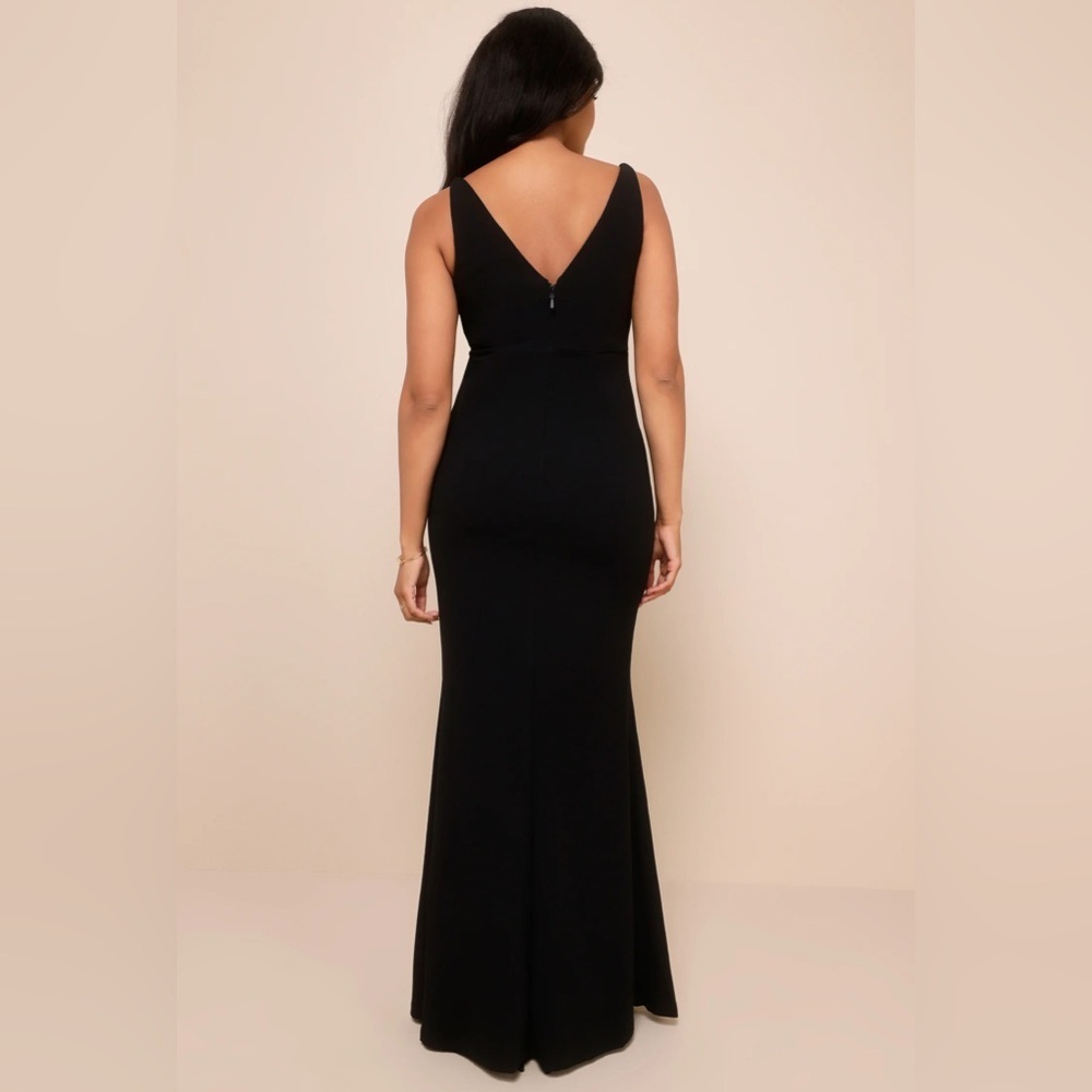 Lulus Melora black sleevelesss maxi dress Sz S NWOT - Picture 5 of 8